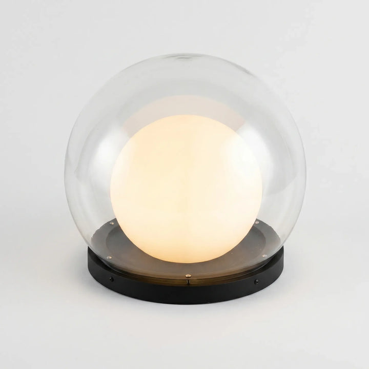 Spherical Outdoor Pillar Lamp -  Lunaris