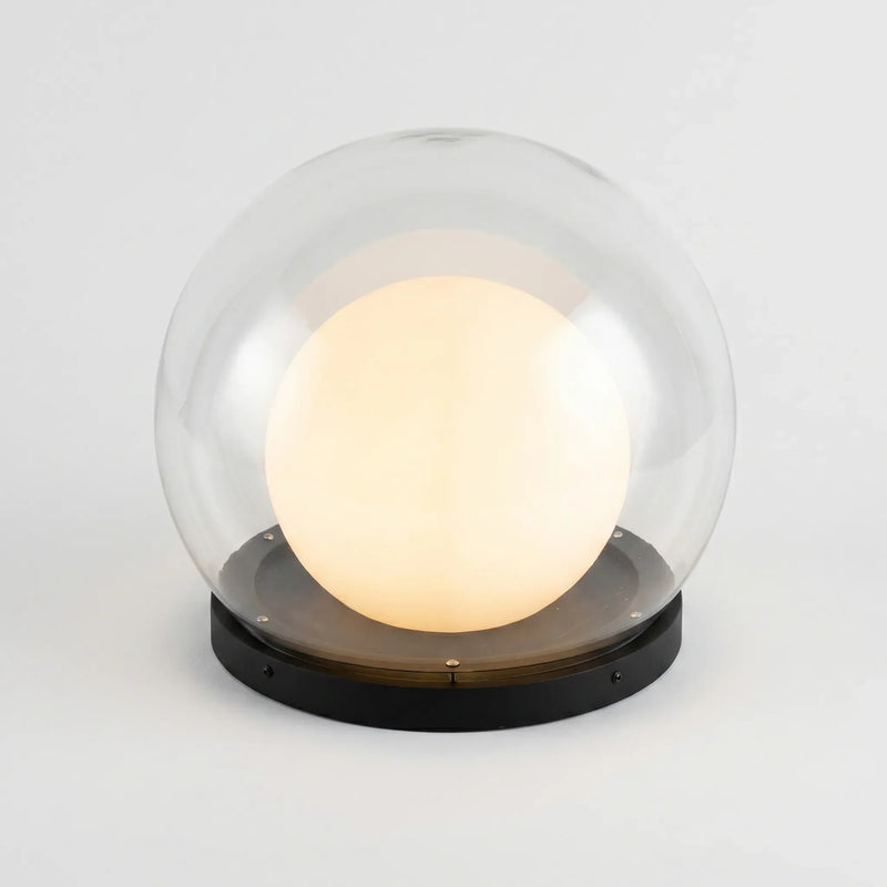 Spherical Outdoor Pillar Lamp -  Lunaris