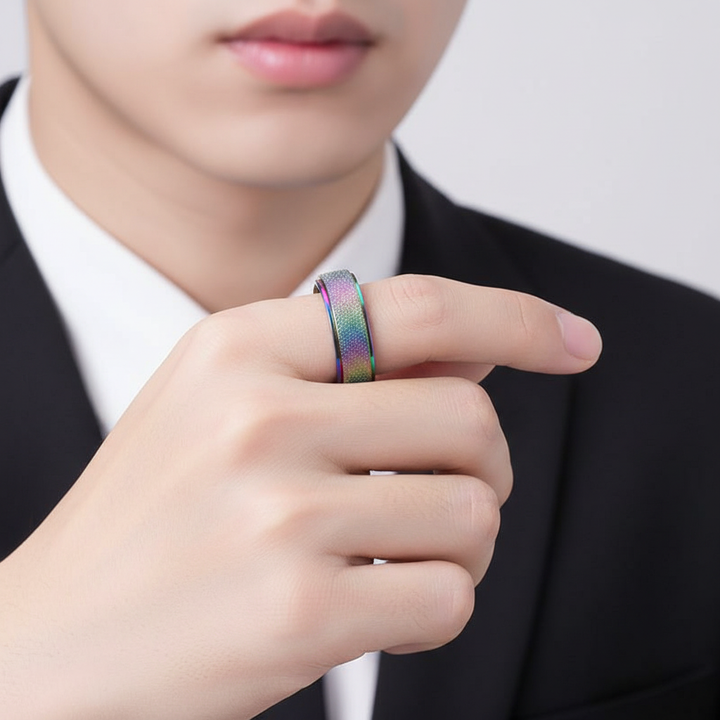 Spinner-Ring Aus Edelstahl - SerenoRing 