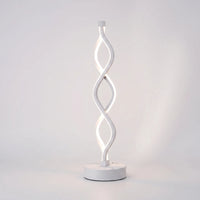Spiral LED Bedside Table Lamp -  Spirelle