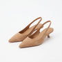 Spitze Slingback-Sandalen Mit Absatz - Carrie