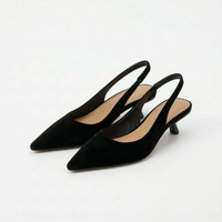 Spitze Slingback-Sandalen Mit Absatz - Carrie