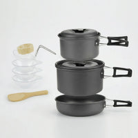 Stapelbares Outdoor-Kochset -  Campouri