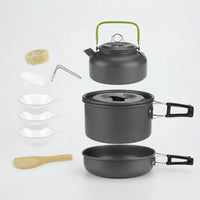 Stapelbares Outdoor-Kochset -  Campouri