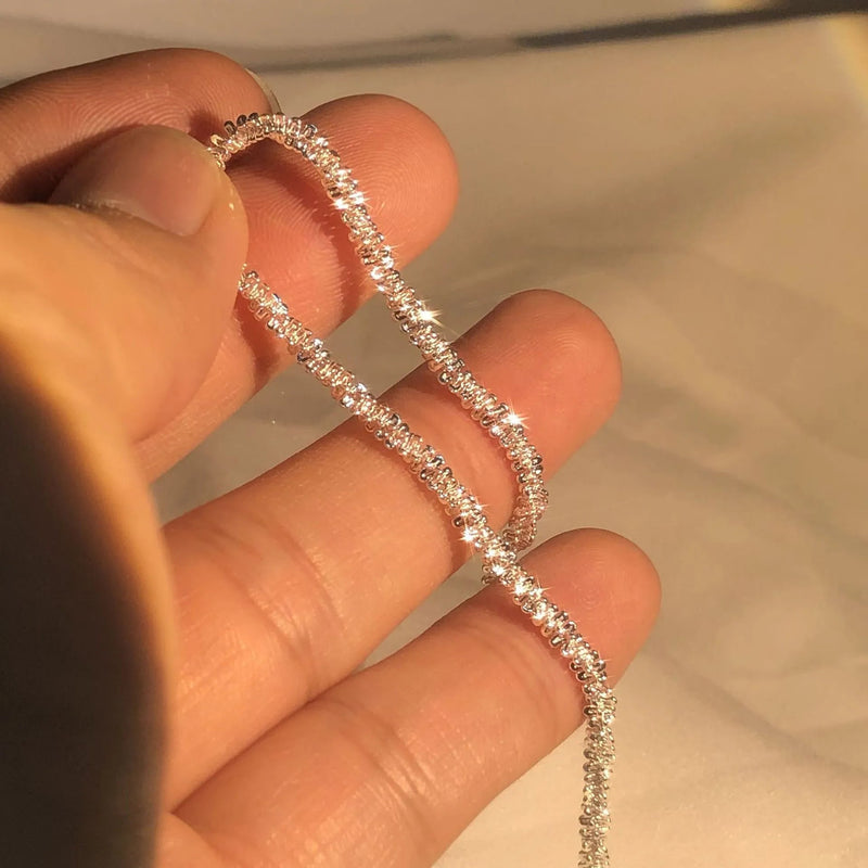 Sterlingsilber Armband - GlimmerStrand 