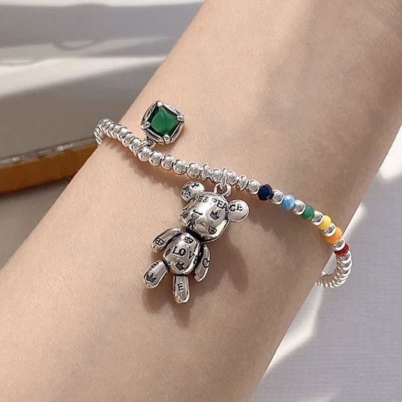 Sterlingsilber Kette - BearCharm 