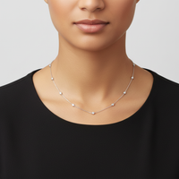 Sterlingsilber Kette - ElaraNecklace 