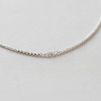 Sterlingsilber Kettenhalskette - SparkleChain 