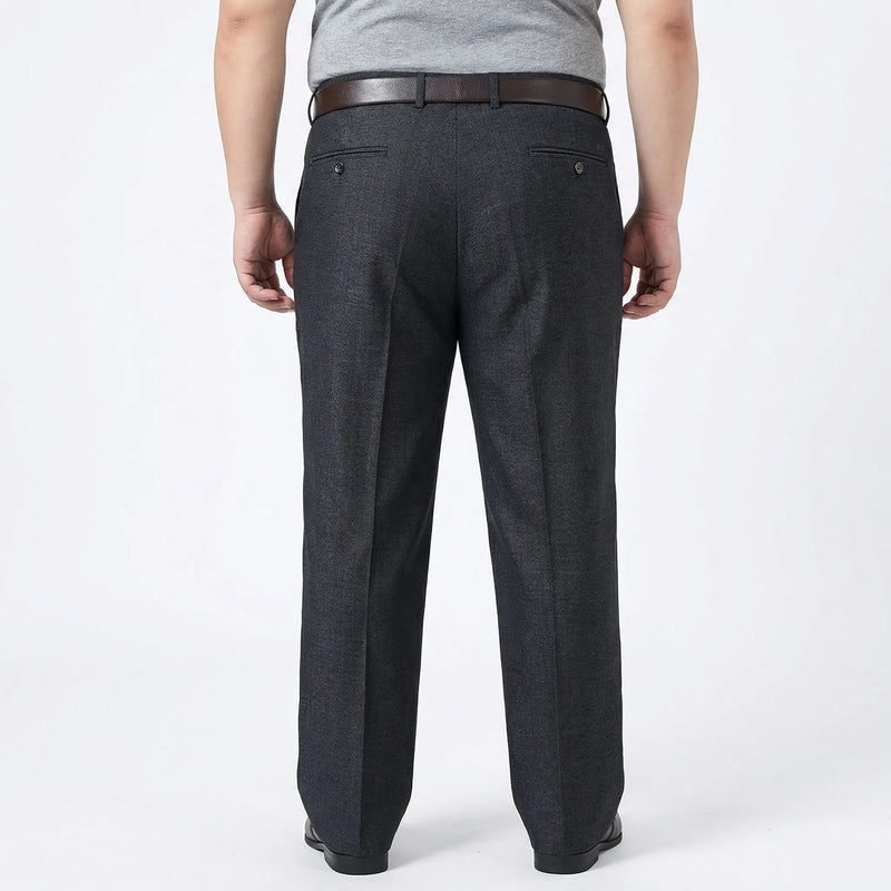 Stretch-Stoffhose Für Männer In Übergrößen - Derek