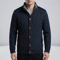 Strickjacke Mit Knopfleiste Vorne - Mats