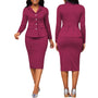 Structured Women's Office Suit Set - Jasmine