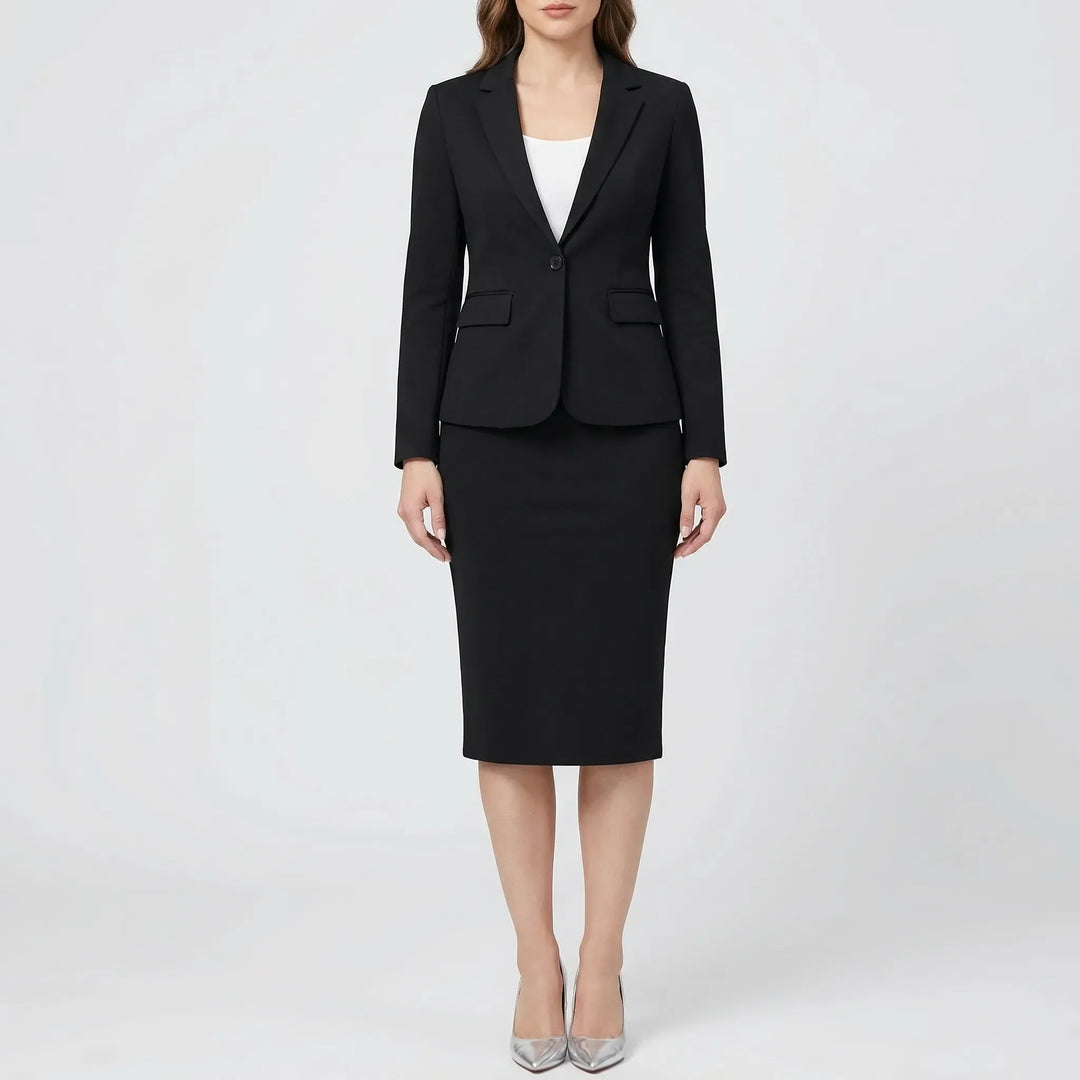 Structured Women's Office Suit Set - Jasmine
