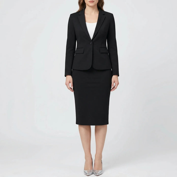 Structured Women's Office Suit Set - Jasmine