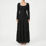 Strukturiertes Maxi-Strickkleid Mit Stufenrock - Rachael