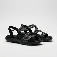 Supportive Strappy Flat Sandal - Elizabeth