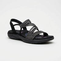 Supportive Strappy Flat Sandal - Elizabeth