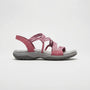 Supportive Strappy Flat Sandal - Elizabeth