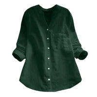 Tailored Button-Up Summer Shirt - Esther