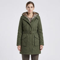 Tailored Hooded Winter Parka - Belinda