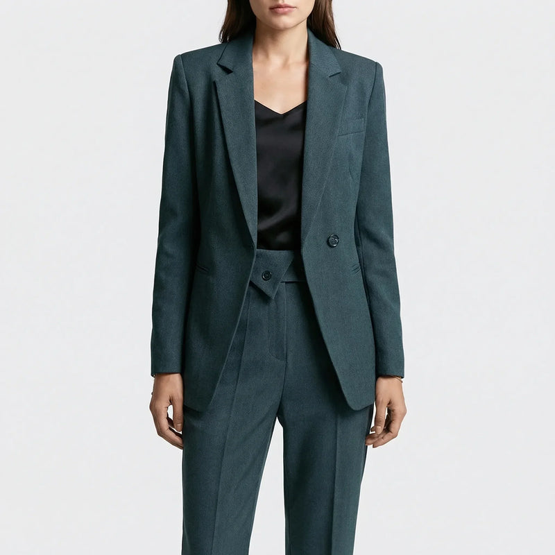 Tailored Two-Piece Blazer Suit - Lois