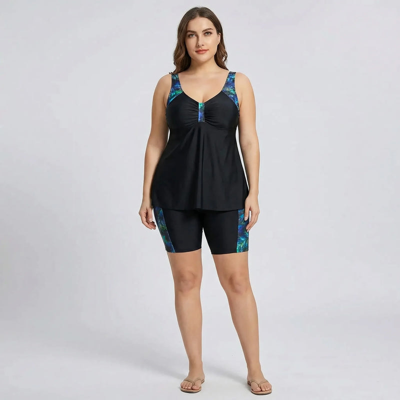 Tankini Große Größen Mit Radlerhose - Danielle