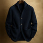 Tapered Shawl Collar Cardigan - Abraham