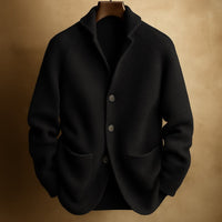 Tapered Shawl Collar Cardigan - Abraham
