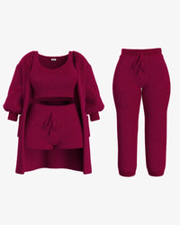Three-Piece Loungewear Set For Women - Mattie