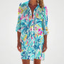 Tie-Dye Print Shirt Dress - Vanessa