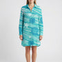 Tie-Dye Print Shirt Dress - Vanessa