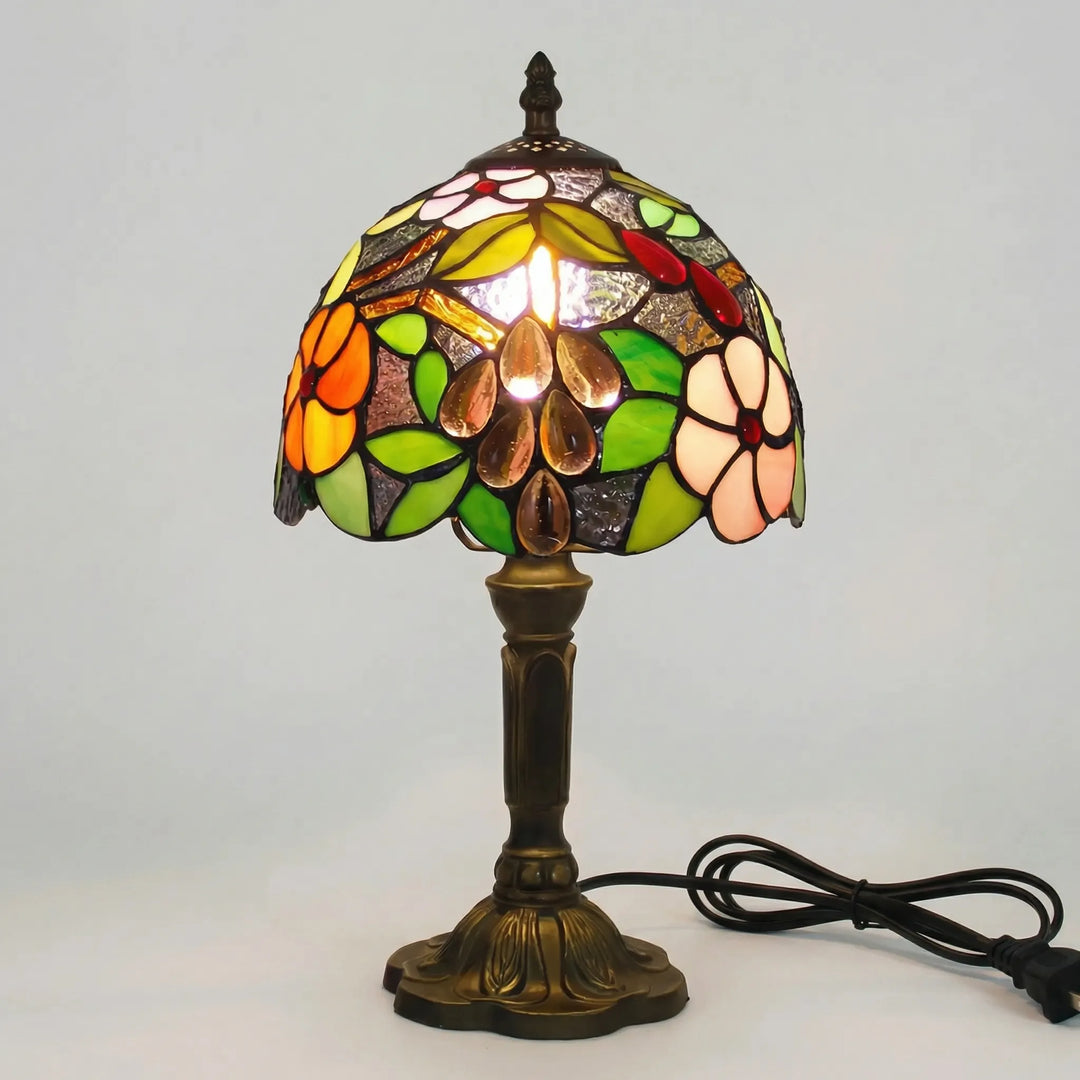 Tiffany-Style Stained Glass Table Lamp -  Tifforia