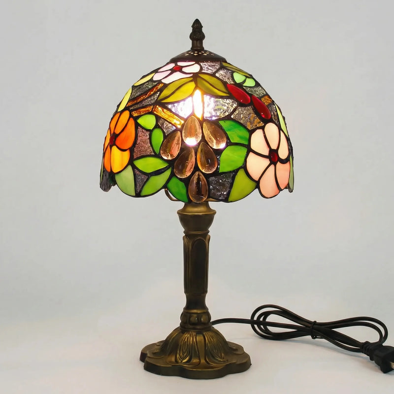 Tiffany-Style Stained Glass Table Lamp -  Tifforia