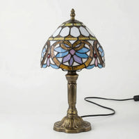 Tiffany-Style Stained Glass Table Lamp -  Tifforia