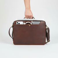 Torba Na Laptop Z Prawdziwego Skóry - LeatherMate 