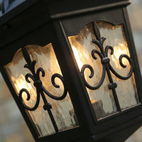 Traditional Outdoor Pedestal Light -  Lumiora