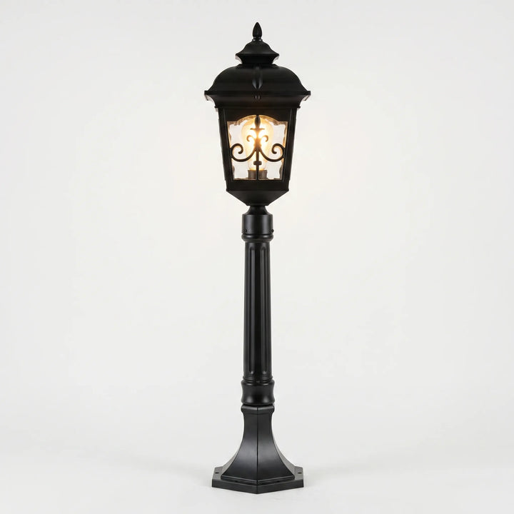 Traditional Outdoor Pedestal Light -  Lumiora