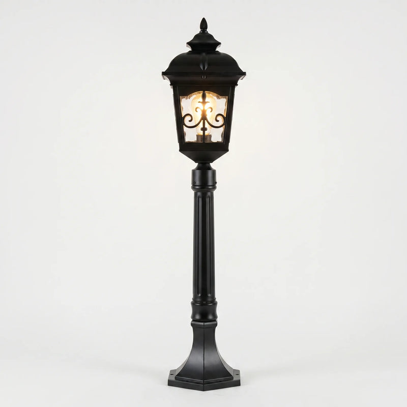 Traditional Outdoor Pedestal Light -  Lumiora