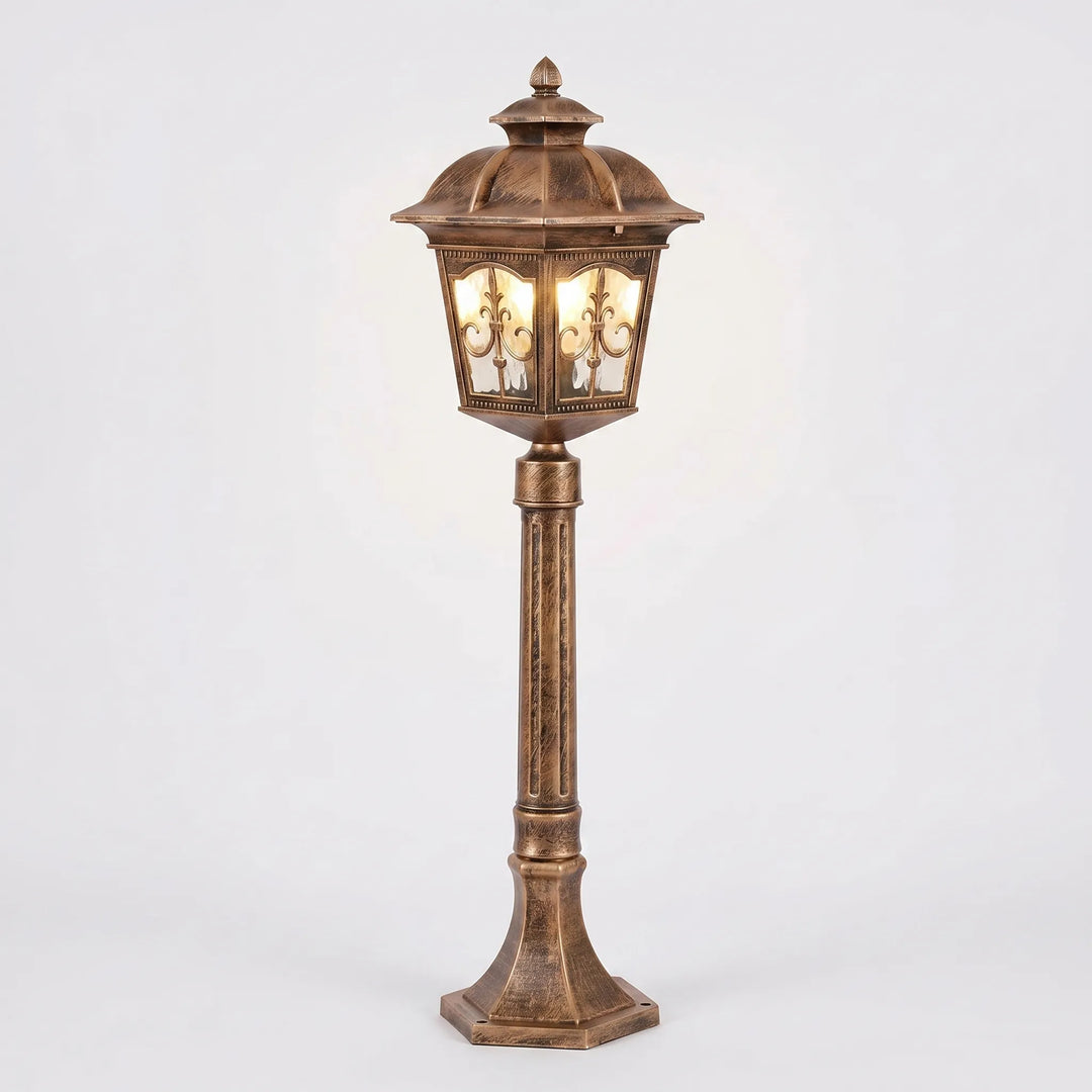 Traditional Outdoor Pedestal Light -  Lumiora