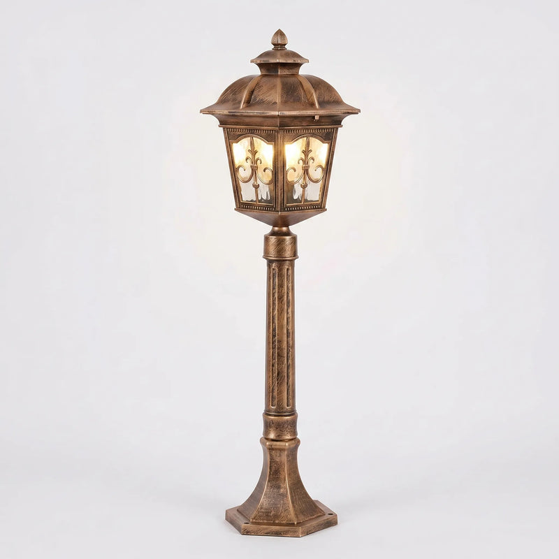 Traditional Outdoor Pedestal Light -  Lumiora