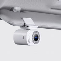 Tragbarer Klemmventilator Mit Display - Aeroclip