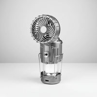 Tragbarer Solarventilator Mit Licht - AventroLight