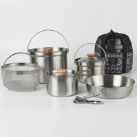 Tragbares Und Mehrteiliges Outdoor-Kochset -  Outvenco