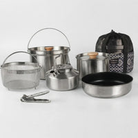 Tragbares Und Mehrteiliges Outdoor-Kochset -  Outvenco