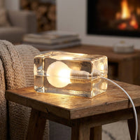 Transparent Geometric Accent Lamp -  Lumicube