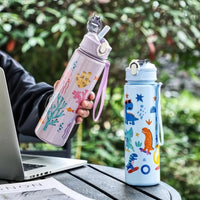 Trinkflasche Für Kinder Mit Cartoon-Motiven - Sipify