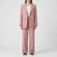 Two-Piece Blazer And Wide-Leg Trouser Set - Margie