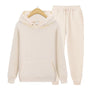 Two-Piece Hooded Tracksuit Set - Noel