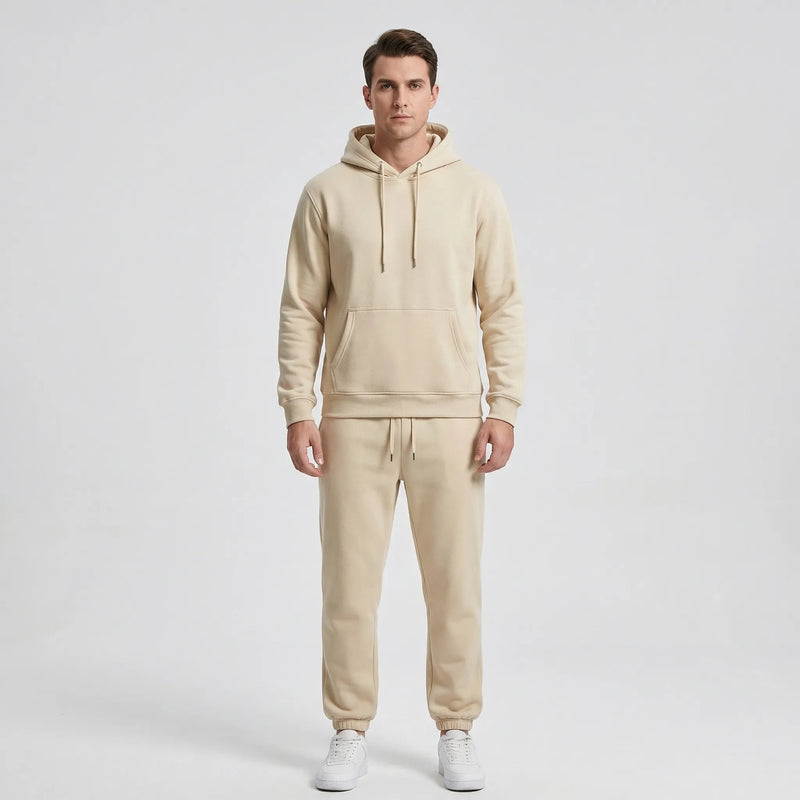 Two-Piece Hooded Tracksuit Set - Noel