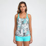 Two-Piece Tankini With Boyshort Bottoms - Rachel