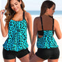 Two-Piece Tankini With Boyshort Bottoms - Rachel
